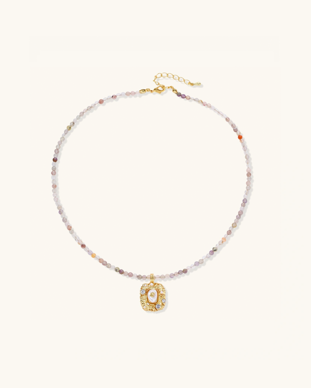 Baroque Dreams Gemstone Necklace