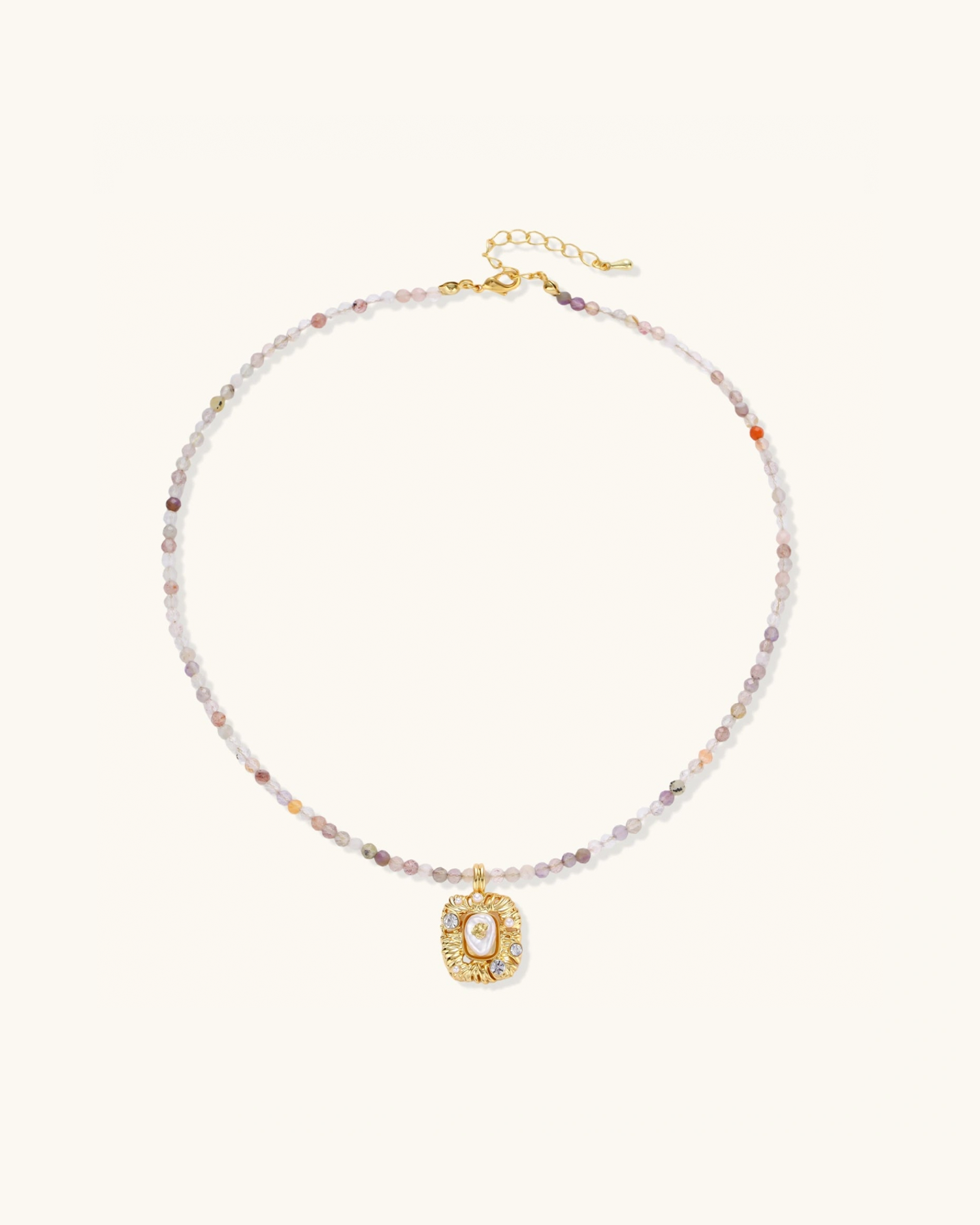 Baroque Dreams Gemstone Necklace