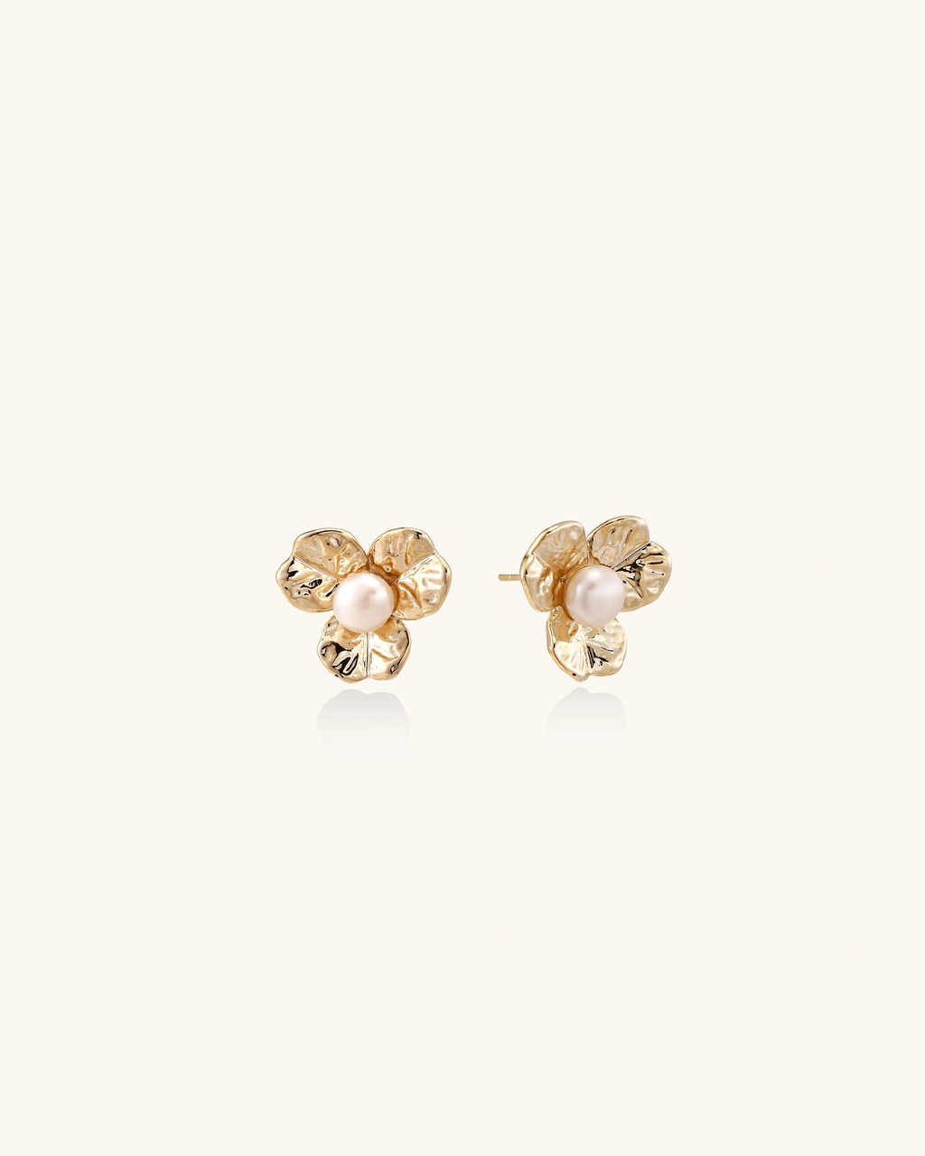 Bloom Pearl Studs