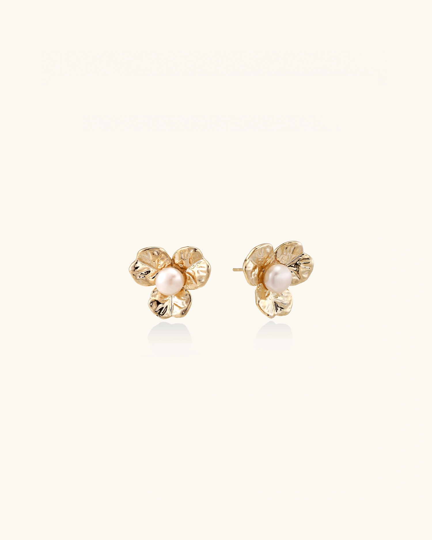 Bloom Pearl Studs