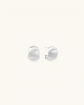 Brushed Silver Studs
