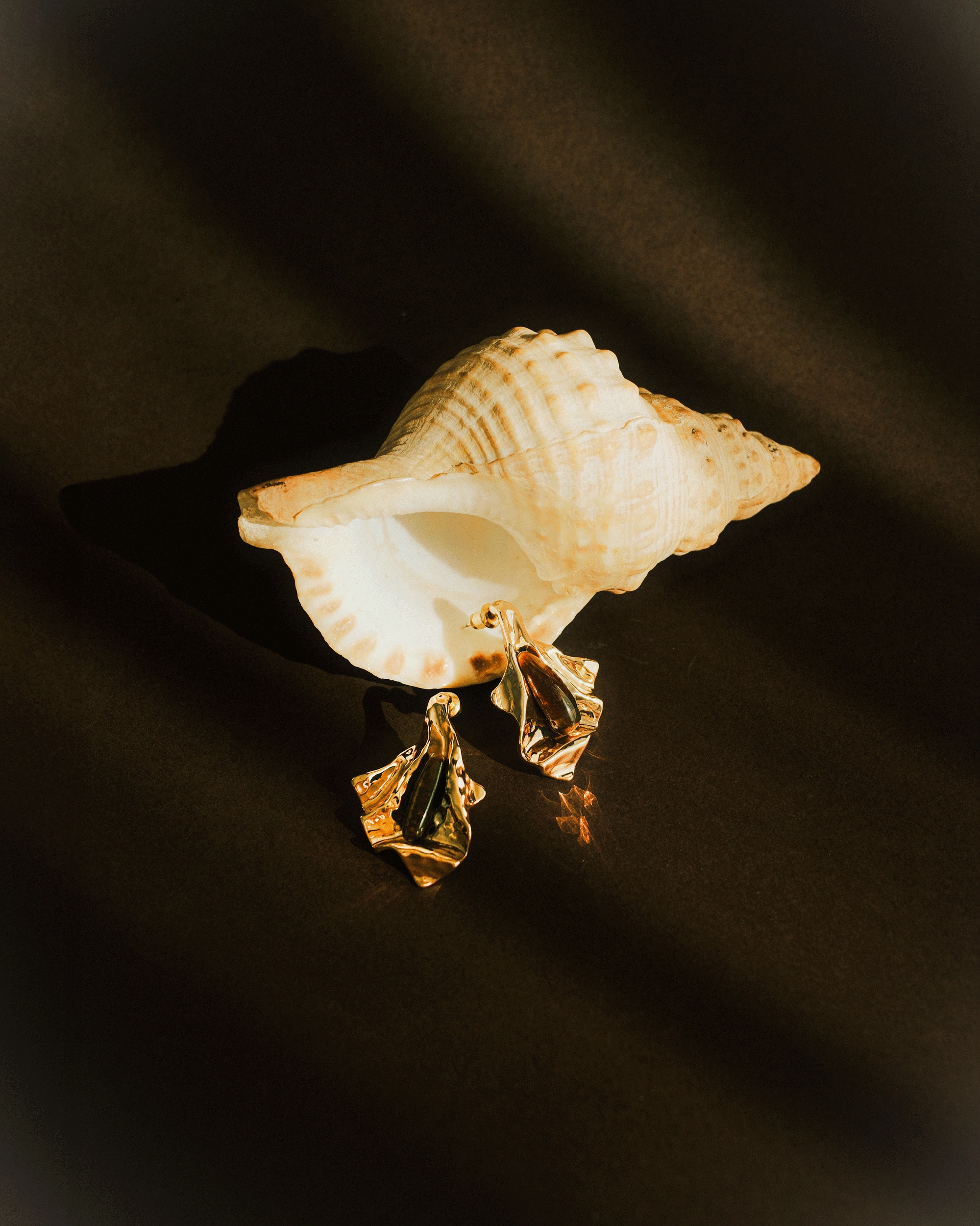 Molten Flow Earrings