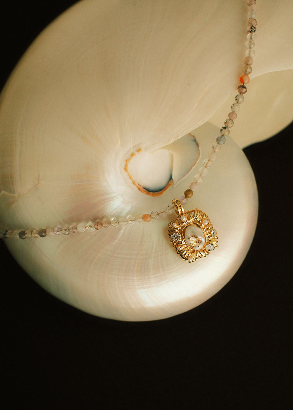 Baroque Dreams Gemstone Necklace