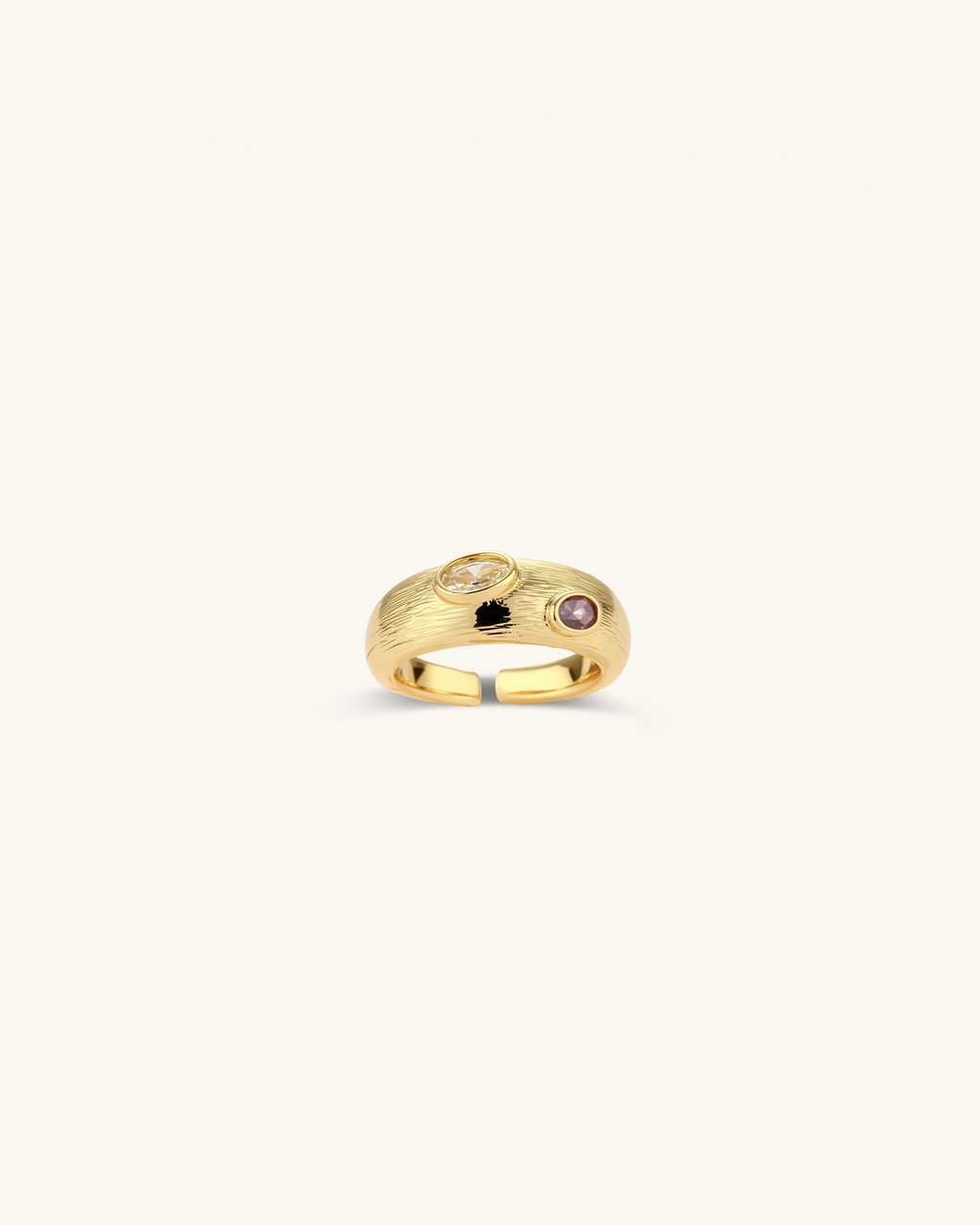 Dual Gem Statement Ring