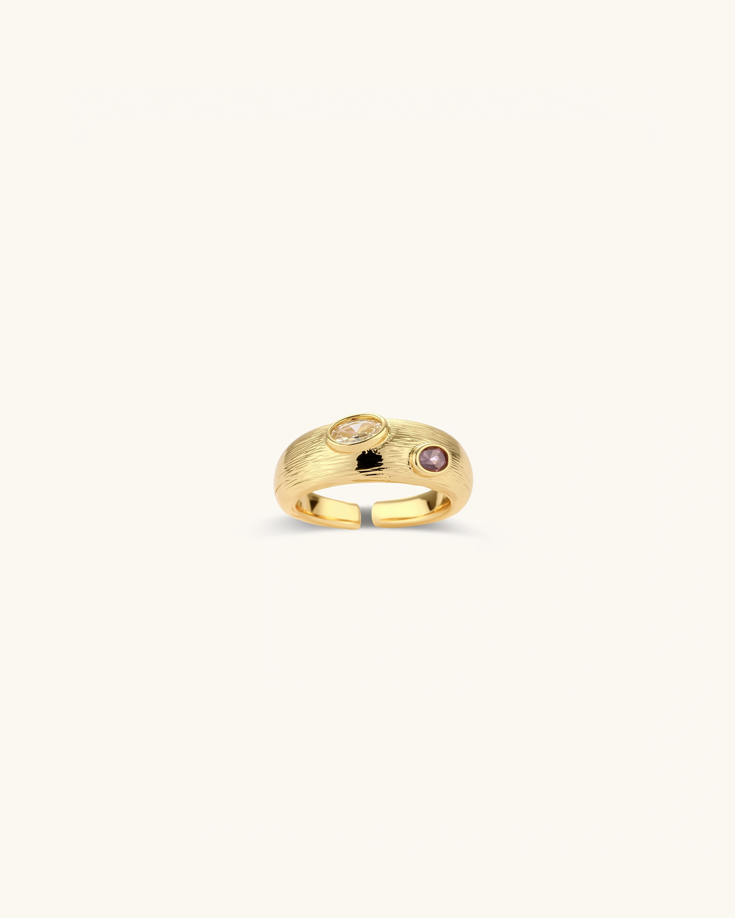Dual Gem Statement Ring