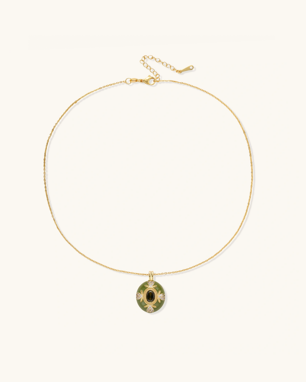 Emerald Empress Pendant