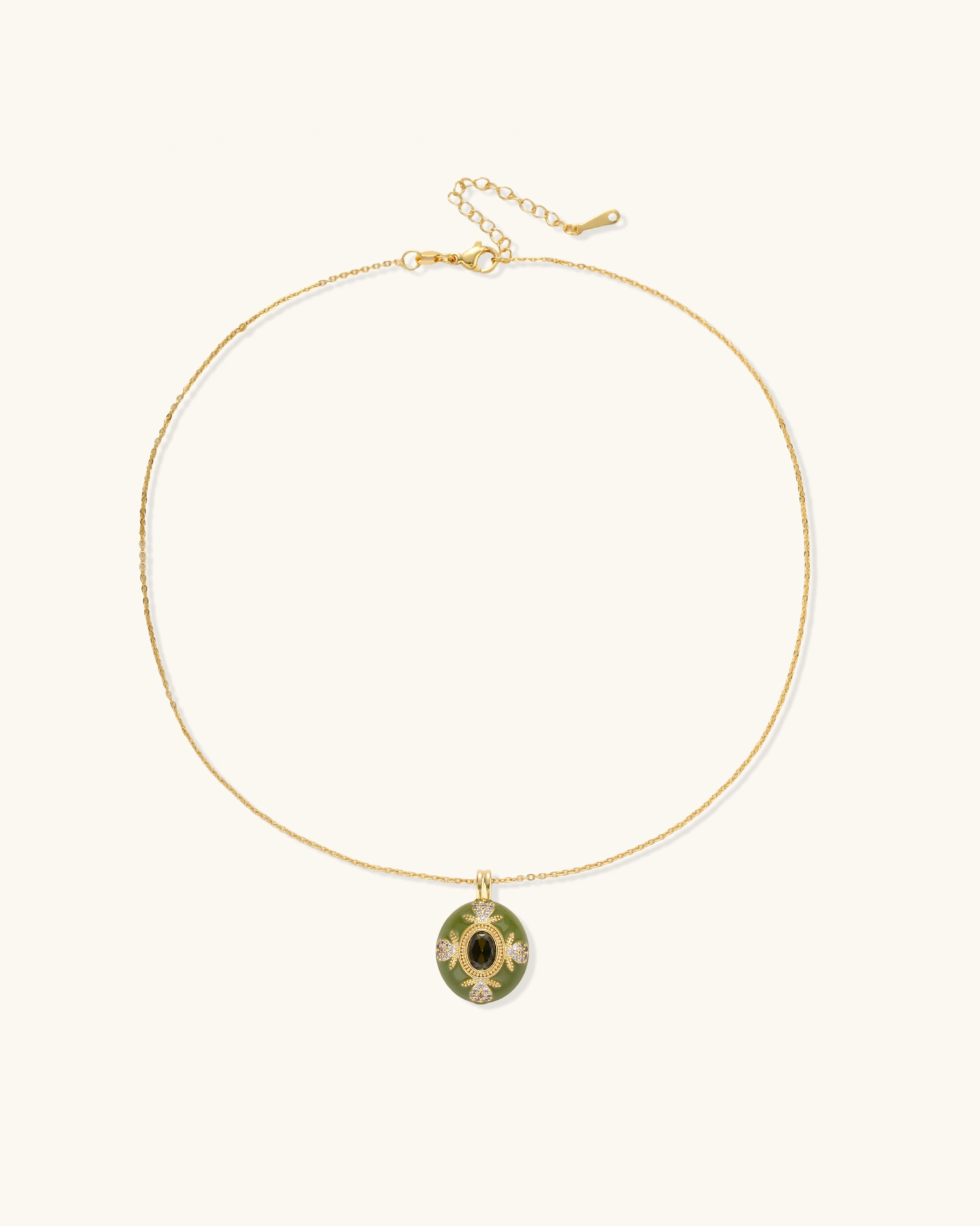 Emerald Empress Pendant