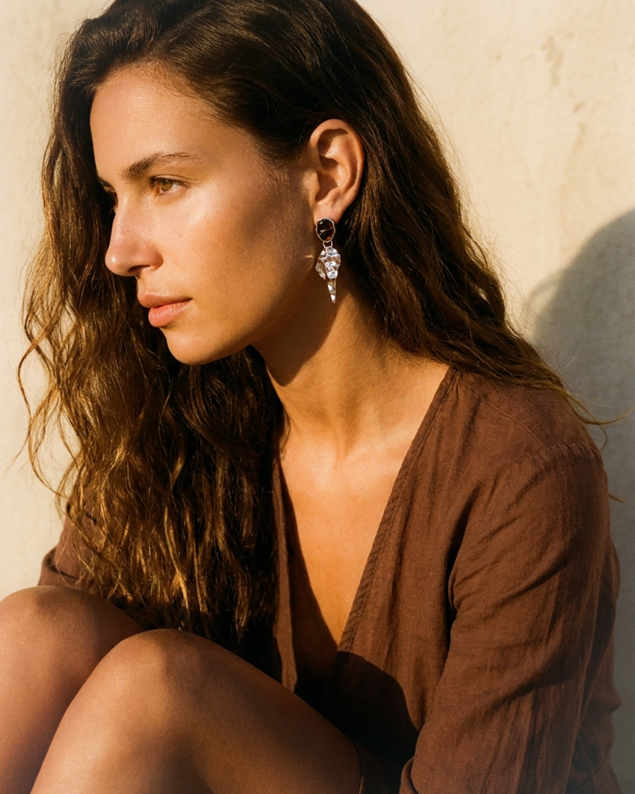 Fluid Art Drop Earrings