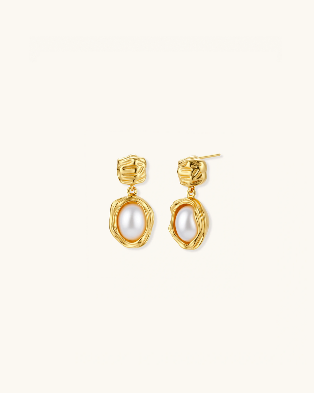 Golden Bloom Pearl Drops