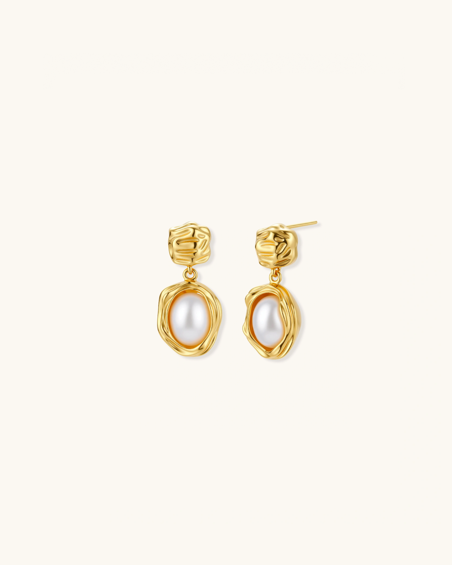 Golden Bloom Pearl Drops