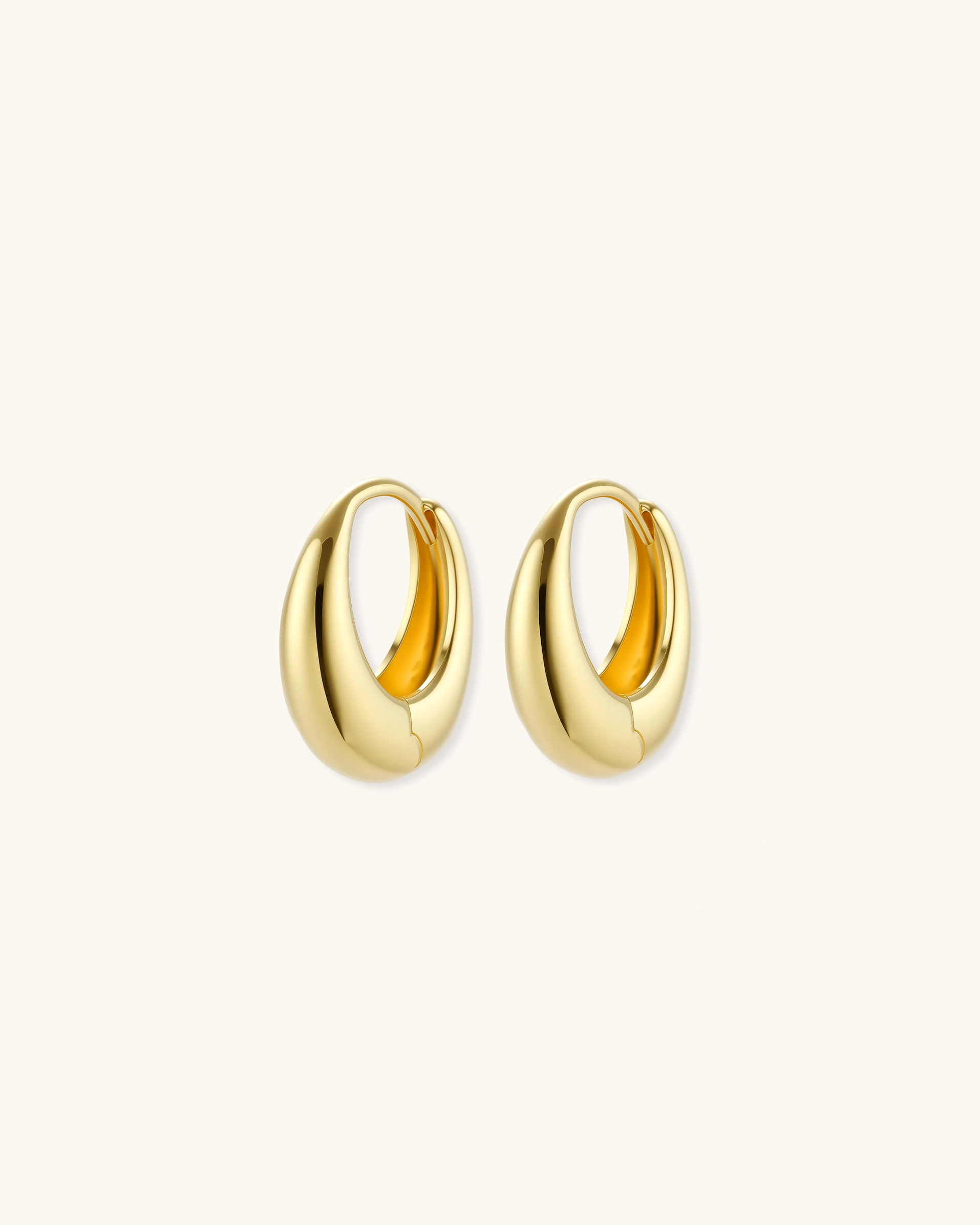 Golden Era Huggie Hoops