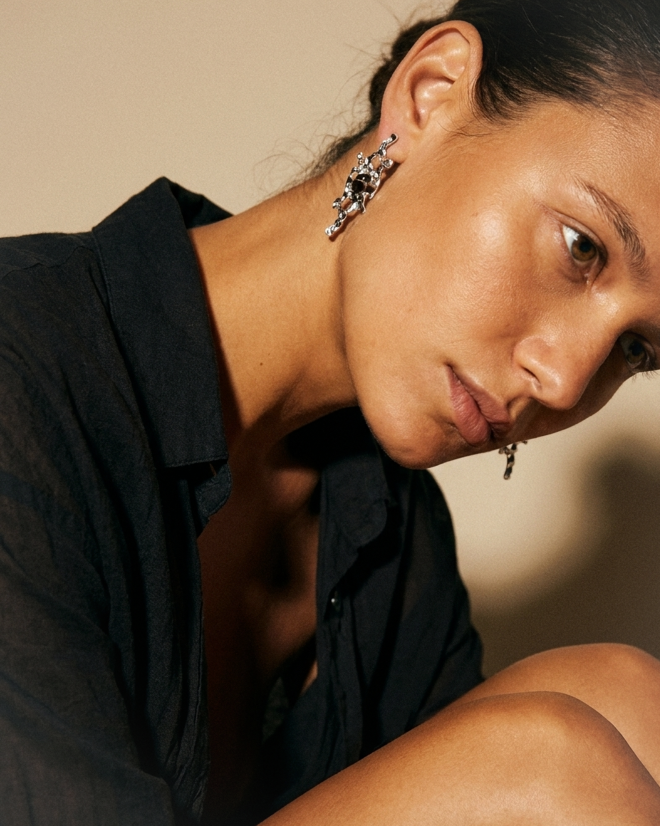 Liquid Art Drop Earrings