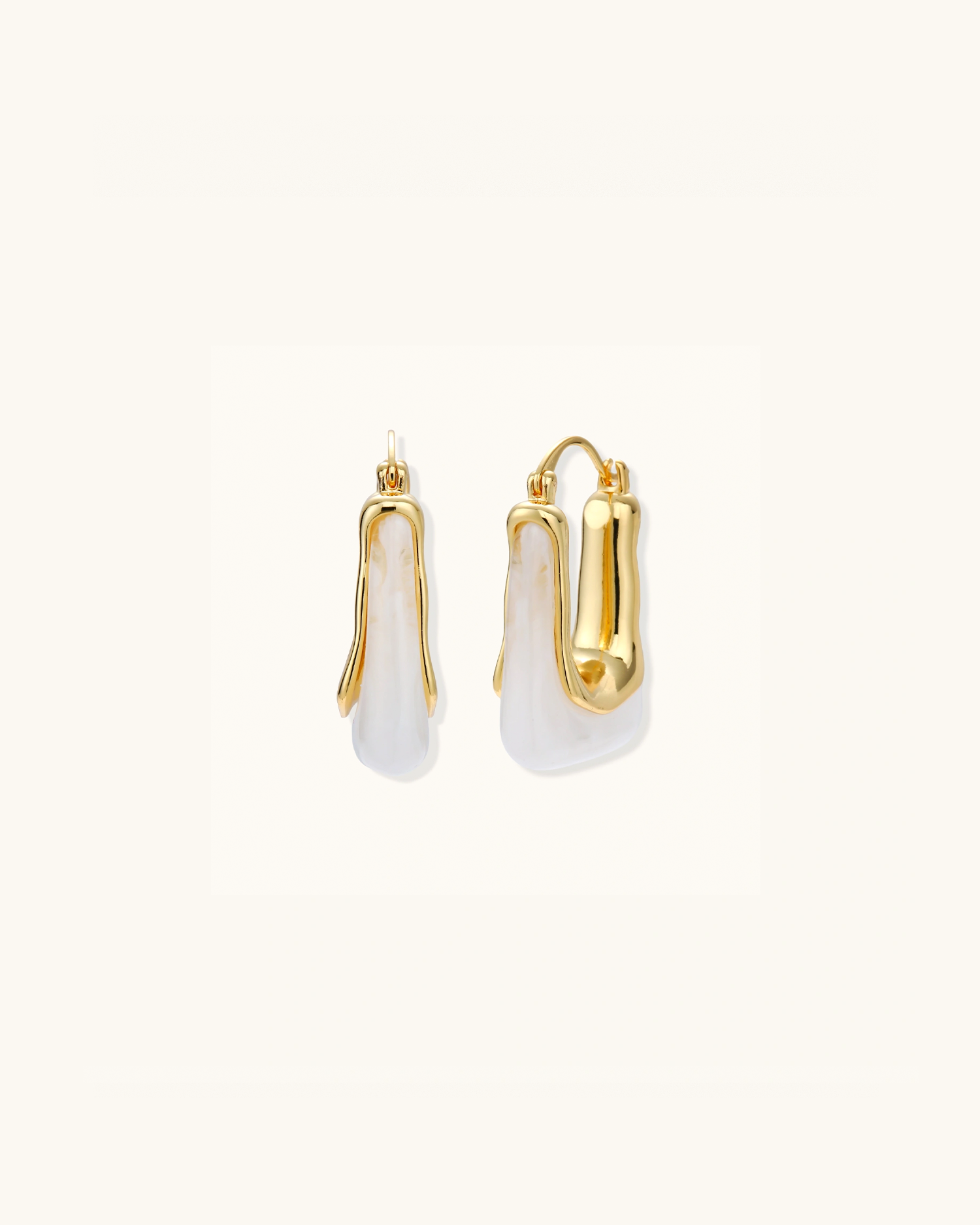 Liquid Curve Hoops