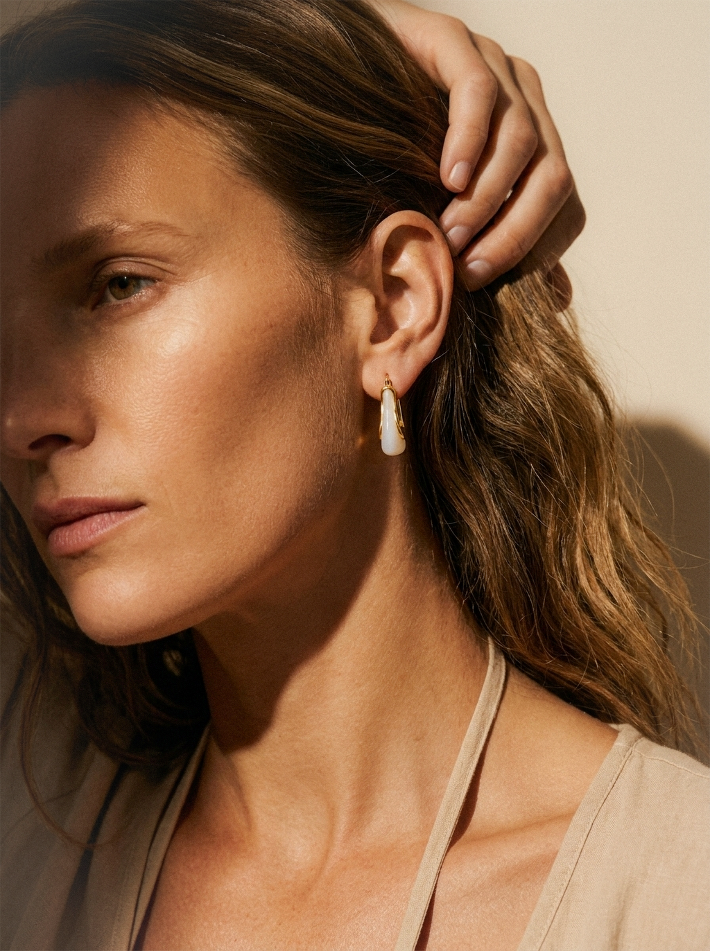 Liquid Curve Hoops