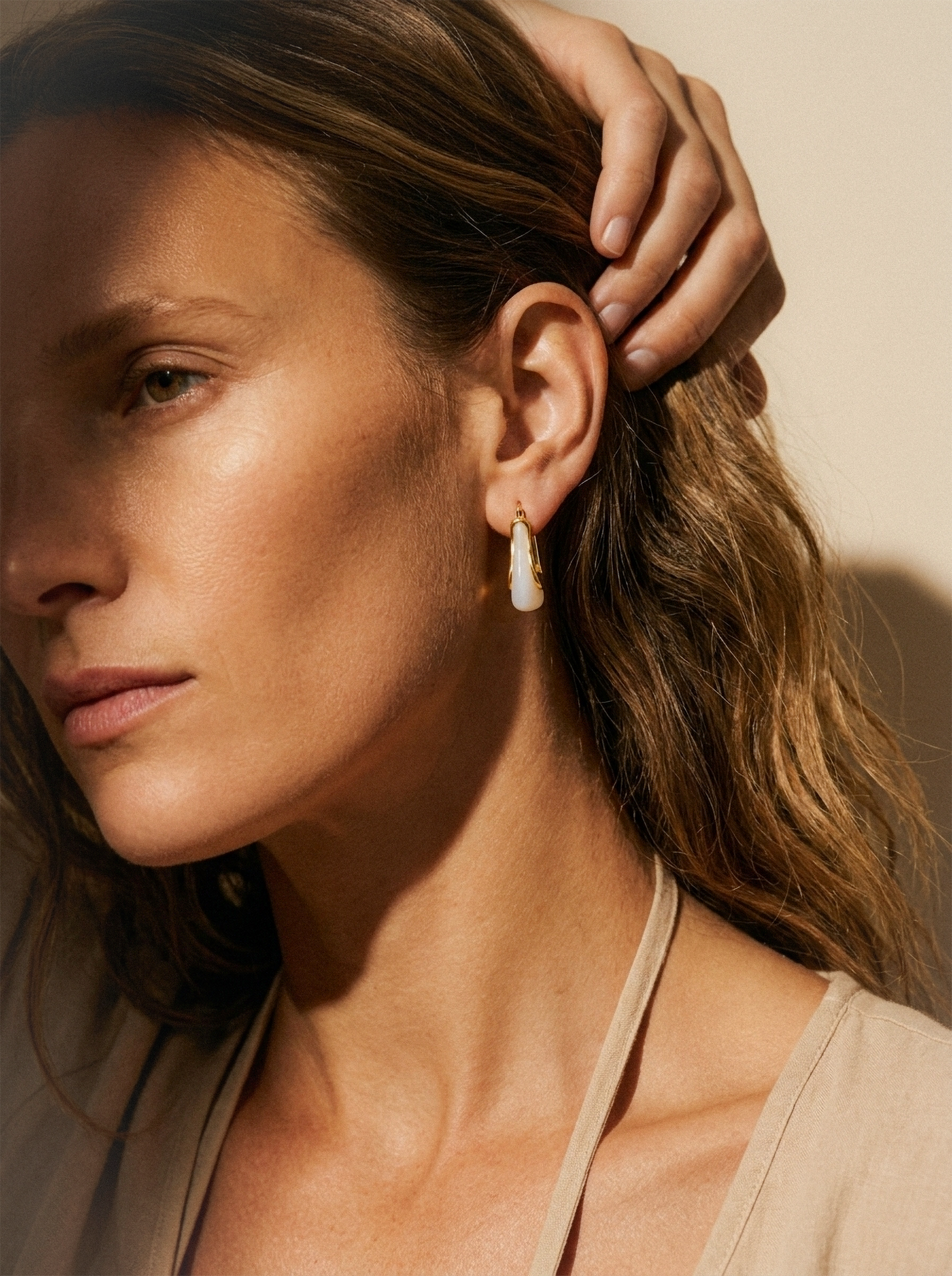 Liquid Curve Hoops