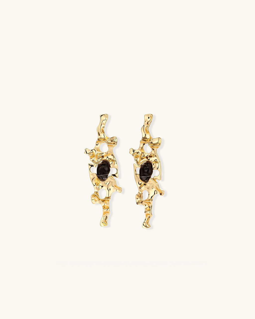 Liquid Gold Flow Earrings