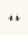 Liquid Metal Statement Earrings