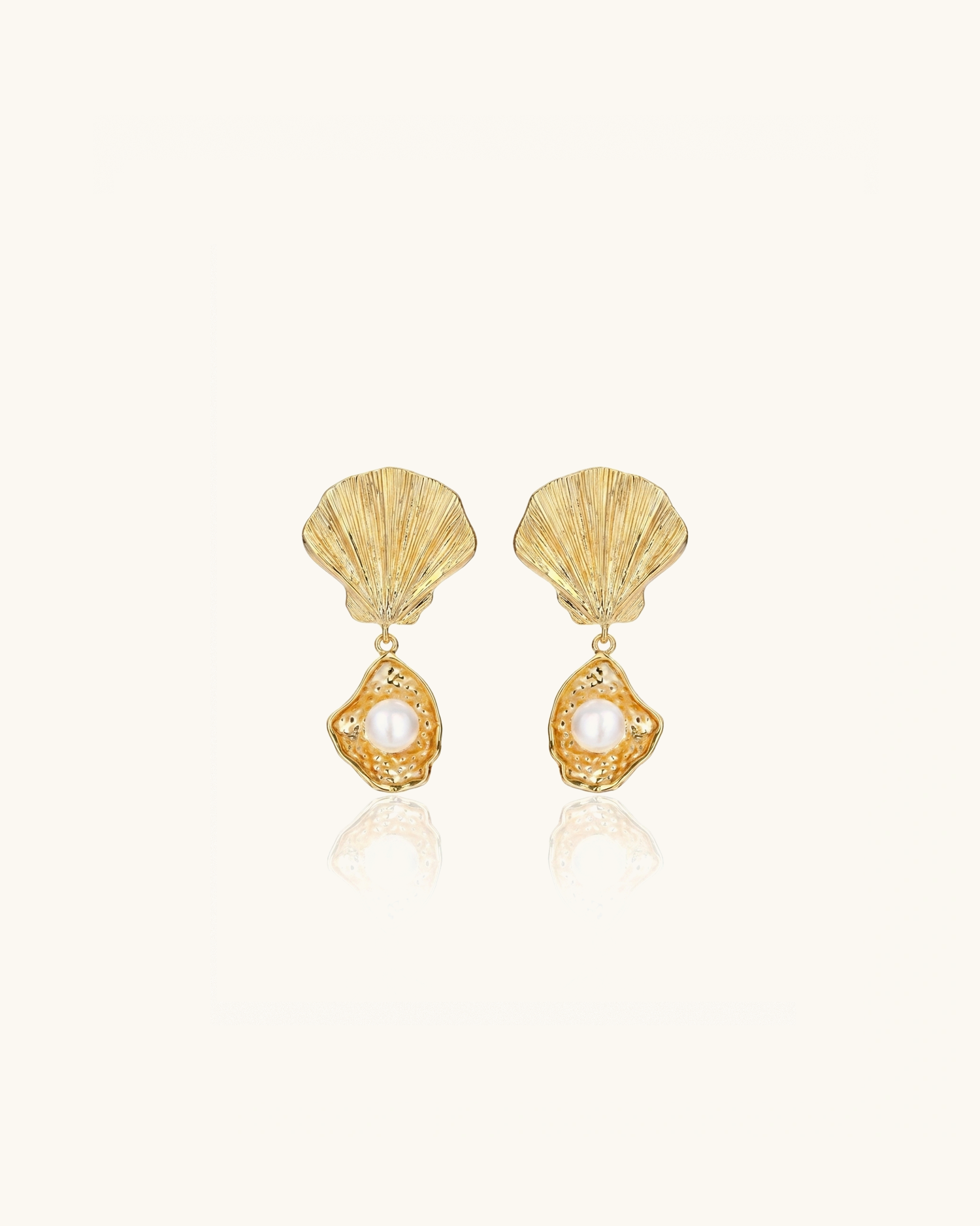 Ocean Shell Pearl Drops