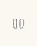 Sparkle Huggie Hoops