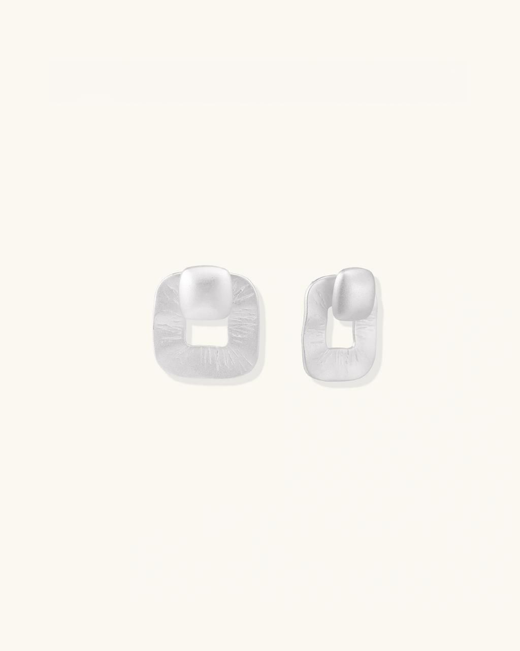 Textured Square Studs