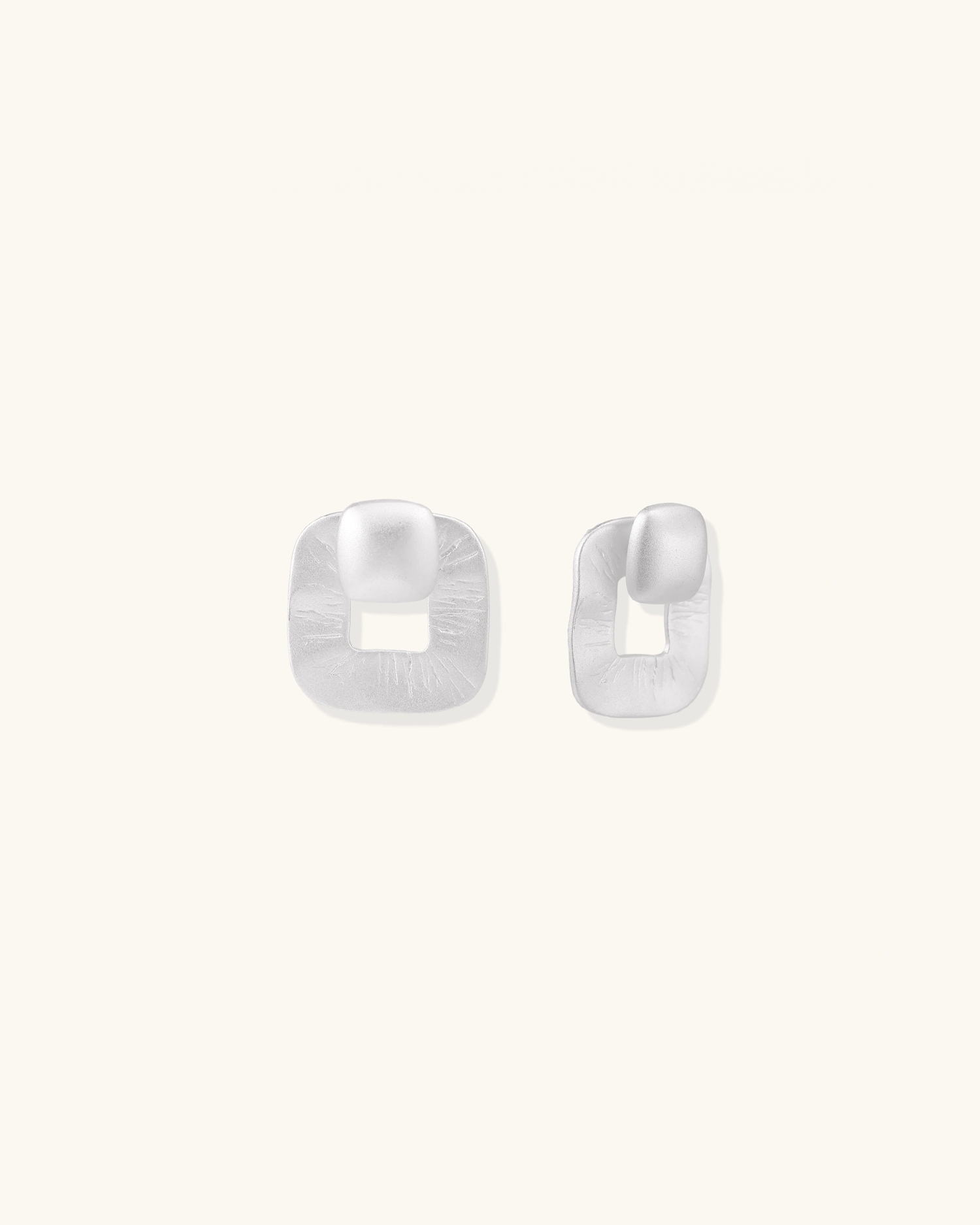 Textured Square Studs