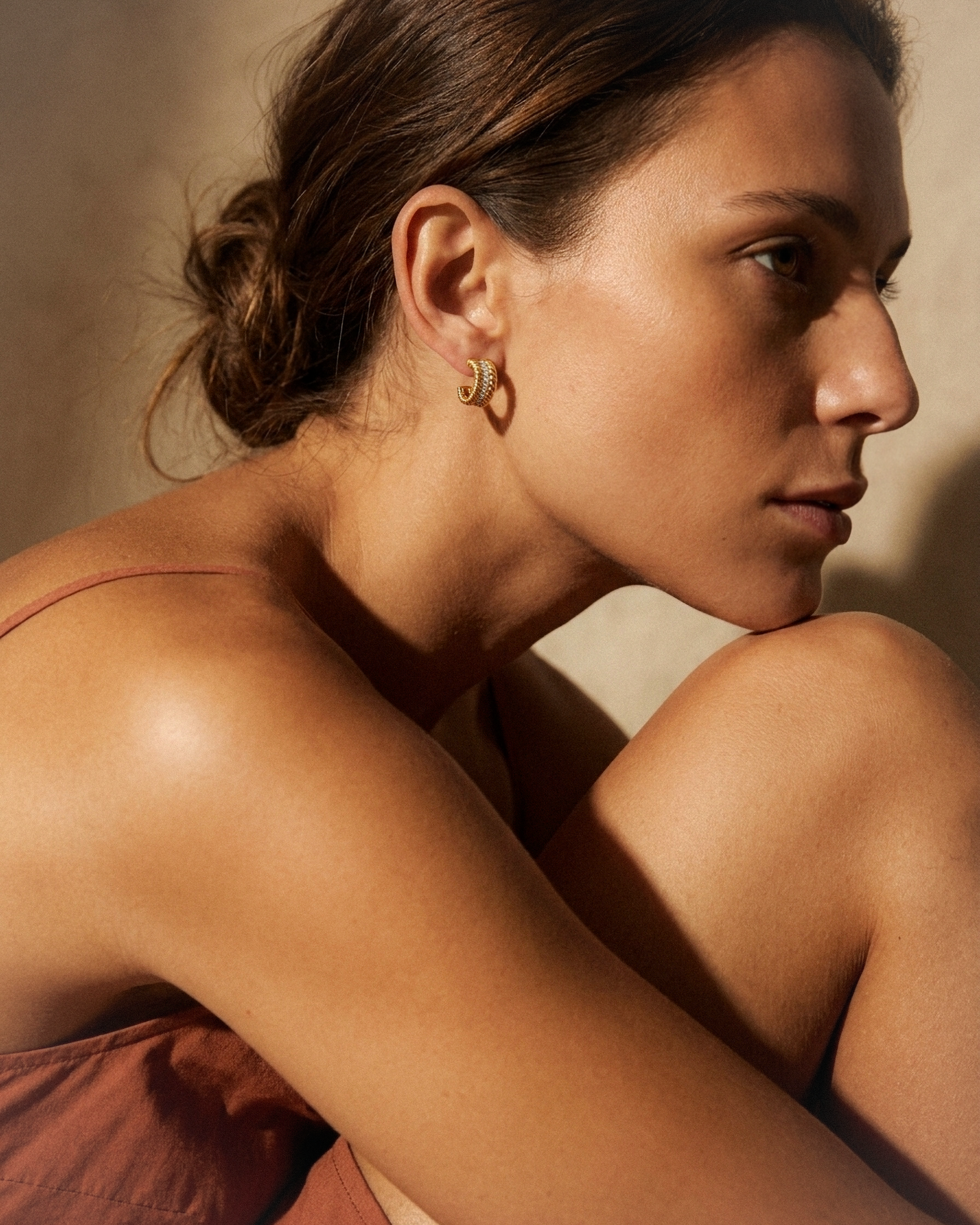 Twisted Confidence Hoops